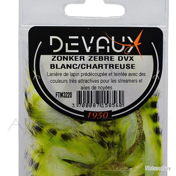 Zonker DEVAUX Z�br� Blanc/chartreuse