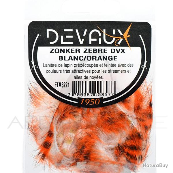 Zonker DEVAUX Z�br� Blanc/orange