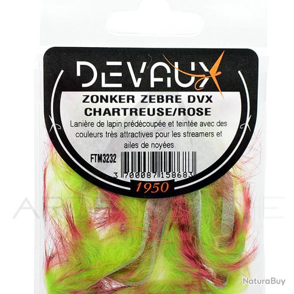 Zonker DEVAUX Z�br� Chartreuse/rose