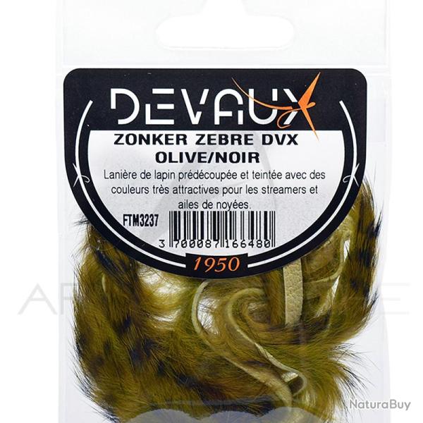 Zonker DEVAUX Z�br� Olive/noir