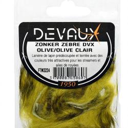 Zonker DEVAUX Z&eacute;br&eacute; Olive/olive clair
