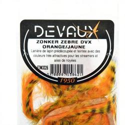 Zonker DEVAUX Z&eacute;br&eacute; Orange/jaune