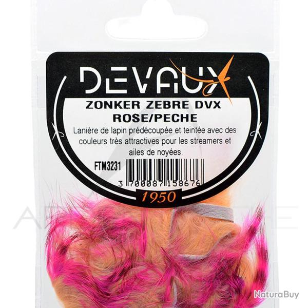 Zonker DEVAUX Z�br� Rose/p�che