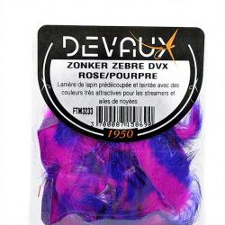 Zonker DEVAUX Z&eacute;br&eacute; Rose/pourpre