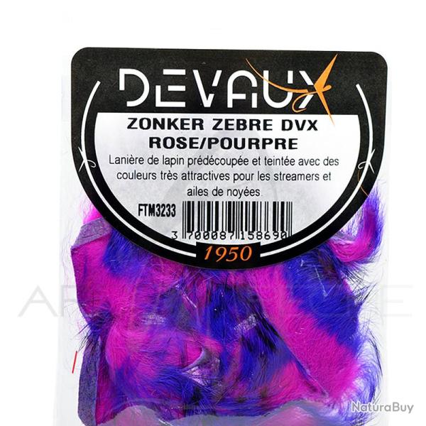 Zonker DEVAUX Z�br� Rose/pourpre
