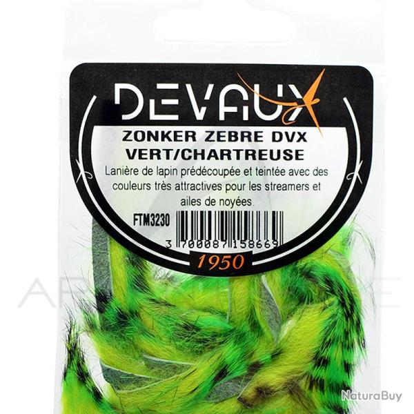 Zonker DEVAUX Z�br� Vert/chartreuse