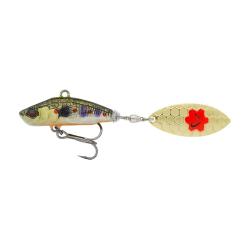 Tail Spinner Savage Gear 3D Sticklebait Tailspin 18g 18g Brown Trout Smolt 8cm