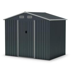 Abri de jardin grand abri &agrave; outils 226 x 162 x 196 cm acc&egrave;s pratique et ventilation optimale style