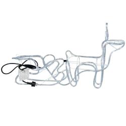 Vente Flash ! D&eacute;co lumineuse Renne LED 324 ampoules blanc chaud 9m IP44