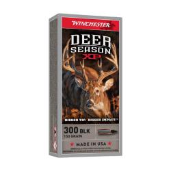 20 Munitions Winchester Deer Season XP Cal.300 BLK 150Grs