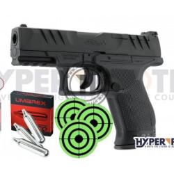 Pack Pistolet Walther PDP Compact 4'' - Cal. BBs 4.5 mm