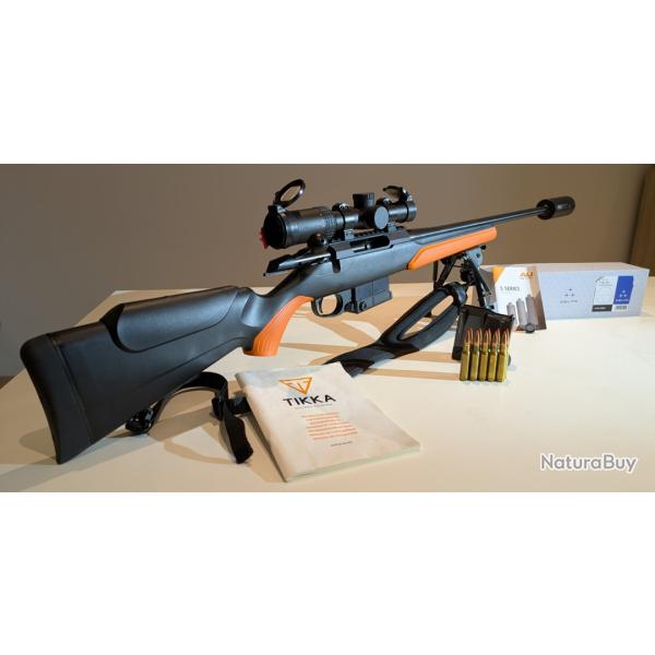 Vends pack Tikka T3x CTR .308 + Lunette + RDS