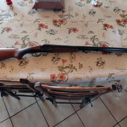 Fusils juxtapos&eacute; robust 222 calibre 12/70