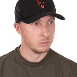 CASQUETTE FOX COLLECTION TRUCKER BLACK ORANGE 2026