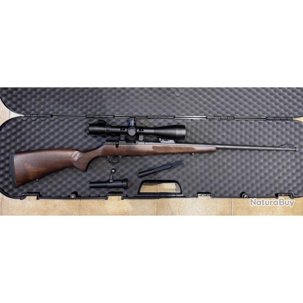 Carabine CZ 457 luxe+lunette+housse+protection culasse.