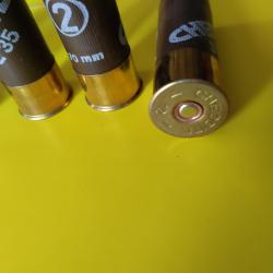 5 cartouches cheddite calibre 12 plonbs n&deg;2