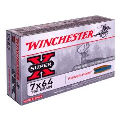 20 Munitions Winchester Power Point 7x64 162Grs