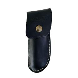 ETUI POUR COUTEAU PLIANT BARIBAL EN CUIR NOIR