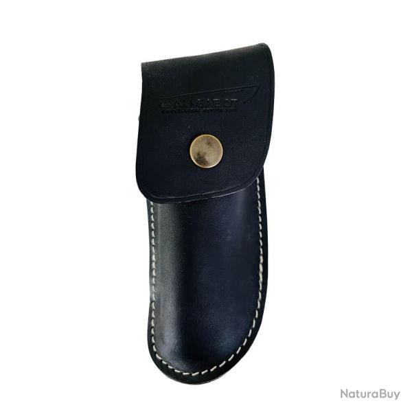 ETUI POUR COUTEAU PLIANT BARIBAL EN CUIR NOIR