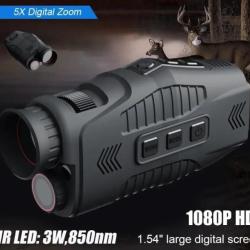 Monoculaire Vision Nocturne Infrarouge Photo Vid&eacute;o Num&eacute;rique - Chasse - LIVRAISON GRATUITE