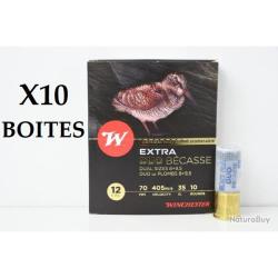100 Cartouches Winchester Extra Duo Becasse N&deg; 8 + 9,5 cal 12