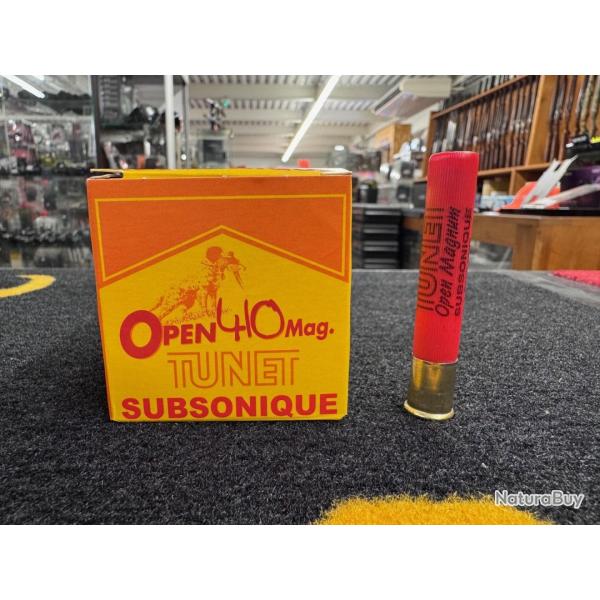 TUNET Open BJ Subsonique 410 mag 17g (x25) n�9