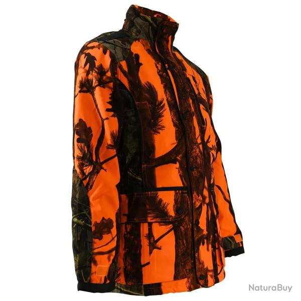 Veste de chasse Brocard Ghostcamo polyester blaze & black M � 5XL M