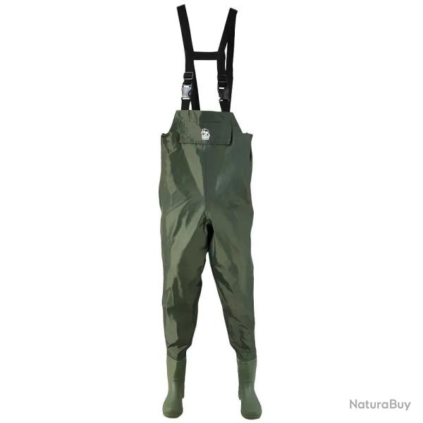 Waders �tanche poche ventrale semelles crant�es nylon PVC 39 � 48 39