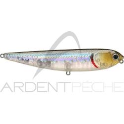 Poisson nageur LUCKY CRAFT Sammy 115 SW Zebra MS Ghost minnow