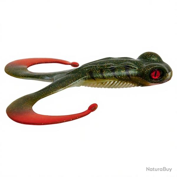 Leurre souple GUNKI Mega frog 230 Gold ayu