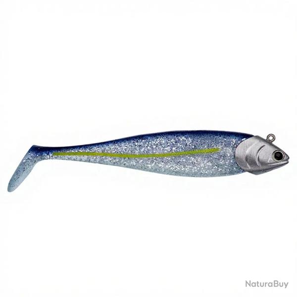 Leurre souple ILLEX Nitro shad 150 + head 35g Jelly shad