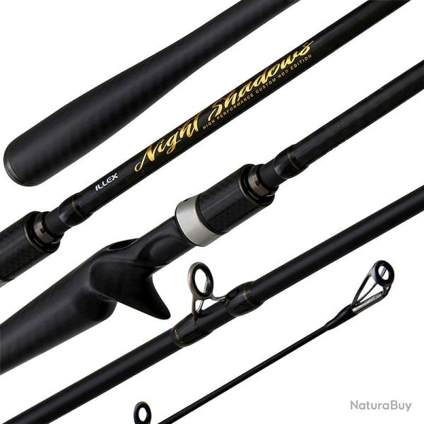 Canne casting ILLEX Night shadows B 220 MH-H Cover blaster