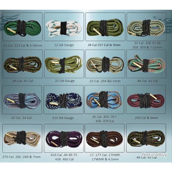 ENCHERE 1 EURO : Cordon de nettoyage Calibre au Choix