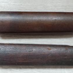 DEUX GARDE MAIN POUR FUSIL GARAND