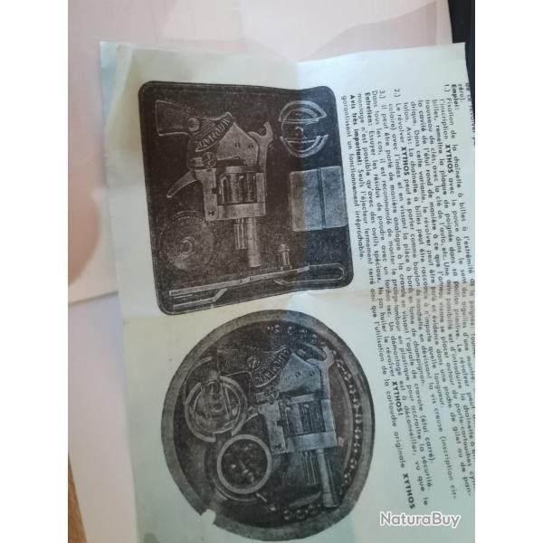 Revolver XYTHOS 2mm � broche syst�me LEFAUCHEUX dans sa boite.