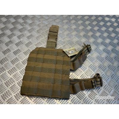 Transporteur De Plaque Tactical Mil-tec Rembourré Molle Sangle Gilet