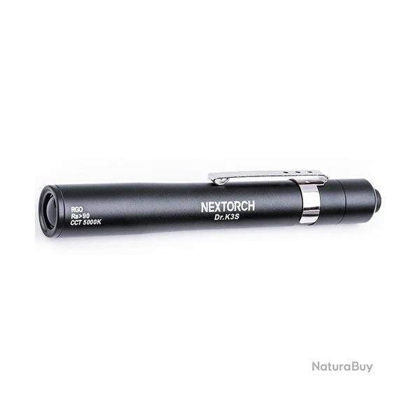 Lampe Nextorch DR K3S Lumi�re Blanche 5000K - Stylo lampe m�dicale - 55h d'autonomie