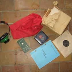 UN LOT ACCESSOIRES DE TIR VINTAGE