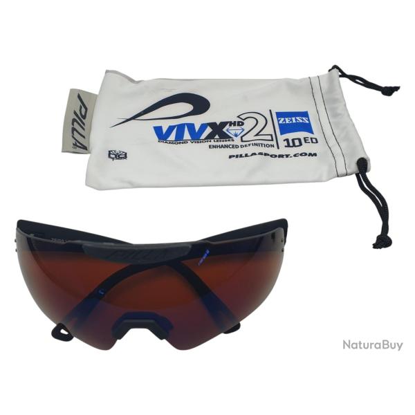 Lunette de tir haut de gamme PILLA VIGILANTE ZEISS-10ED monture noire