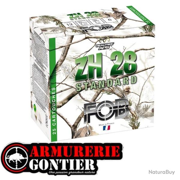 Cartouches FOB ZH 28 Acier Standard cal. 12 70 Bo�te de 25