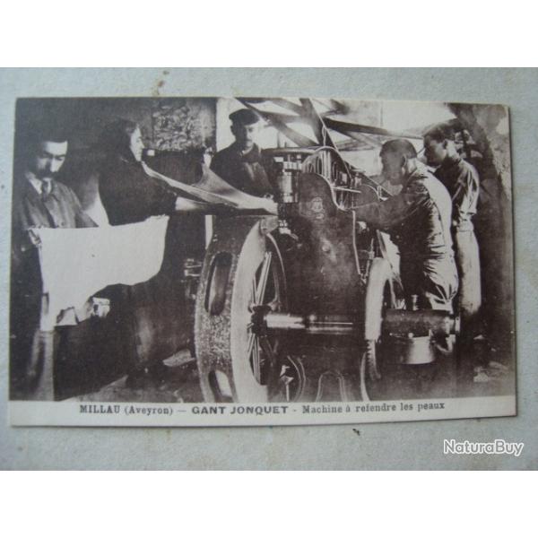 CPA AVEYRON MILLAU GANT  MACHINE