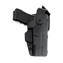 Holster &agrave; r&eacute;tention GK Pro Glock 17/19 pont basculant d&eacute;flecteur anti-arrachement - Noir / Glock 17 