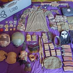 Lot airsoft, PA Co2 + r&eacute;plique m4 g&g + 6 chargeur + plus accessoire