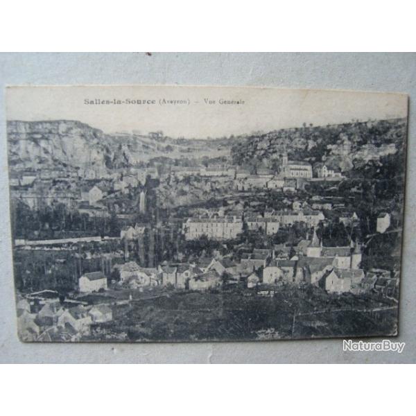 CPA AVEYRON SALLES LA SOURCE VUE GENERALE