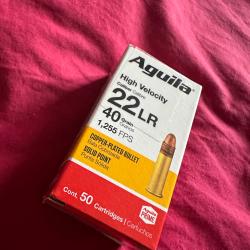 Aguila high velocity