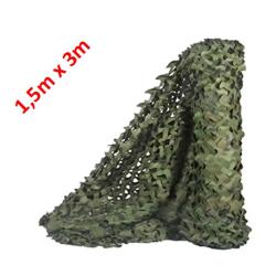 Filet de camouflage Jungle vert 1.5m x 3m - Livraison gratuite (3)