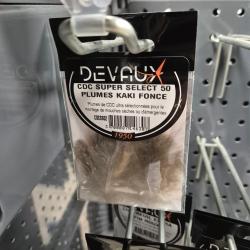 CUL DE CANARD - CDC SUPER SELECT 50 PLUMES KAKI FONCE - DEVAUX