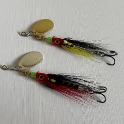 Lot de 2 cuillers mod&egrave;le Blavet poids 5 grs