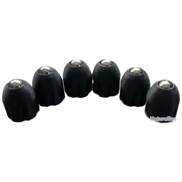 Slugs VORTEX hautes Performances x6 - ogive bille acier 8 mm Umarex T4E HDS68 & TS68 HDS68 TS68