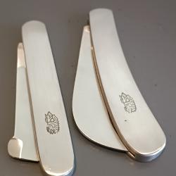 LOT ANCIENS COUTEAUX DE M&Eacute;TIER, tout acier.